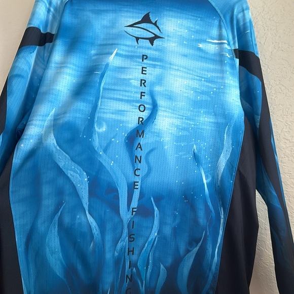 Loco Kaile fishing performance hoodie long sleeve fishing shirt  XL - Picture 6 of 6